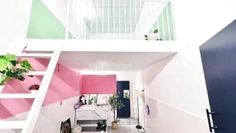Phòng gác đẹp trẻ trung – nội thất cơ bản – giá tốt