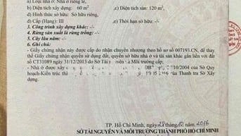 Khu biệt thự biệt lập. Víp nhất Hốc Môn. Có cổng bảo vệ, an ninh tốt!