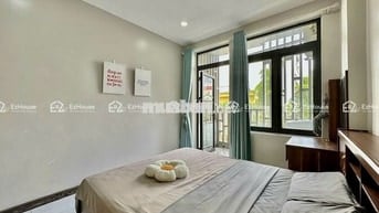 KHAI TRƯƠNG CHO THUÊ CHDV STUDIO BAN CÔNG FULL NỘI THẤT MỚI GẦN NGÃ TƯ