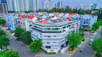Bán đất sổ đỏ KDC Sadeco Phước Kiển , Nhà Bè , DT: 5x20 . Giá : 9,5 tỷ