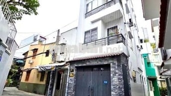 Cho thuê nhà nguyên căn 2 mặt tiền 3 lầu 4PN, hẻm xe hơi 623/43A CMT8