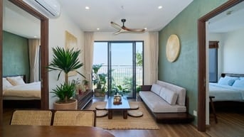 Cho thuê căn hộ 2PN Japandi Ocean Park, full nội thất mới, nhận ở ngay