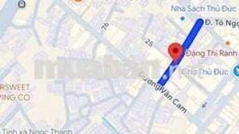 435m2 siêu rẻ gần chợ thủ đức ngang 14m. Giá 16 tỷ đặng thị rành