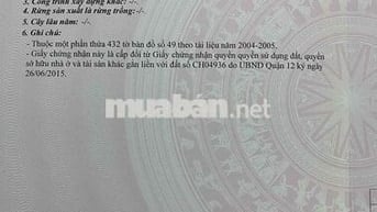 Chính chủ cần tiền bán gấp Lô đất Biệt thự