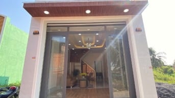 NHÀ 1 TRỆT 1 LẦU ĐÚC PHƯỜNG TRUNG AN MỸ THO 399 TRIỆU NHẬN NHÀ