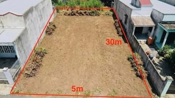 5x30m giá chỉ 1tỷ6 sau UBND Xã Củ Chi, sổ riêng, vay bank 80%