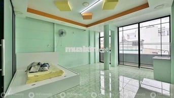 Studio full nội thất siêu rộng ngay chân cầu chữ Y qua quận 5 vài phut