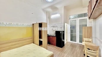 Studio Chợ Hạnh Thông Tây 20m2 Full Nội Thất