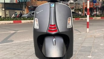 🚨 BÁN VESPA GTS 150cc – ĐEN NHÁM SIÊU NGẦU 🚨 🛵 Mạnh mẽ – Sang trọng