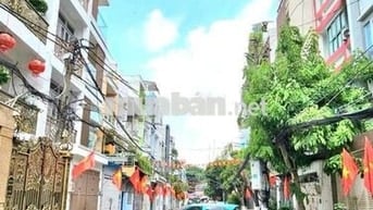 MẶT TIỀN HẺM XE TẢI 10M. HOÀNG HOA THÁM .TB.3 TẦNG.4.5*15M. 10 T.Ỷ