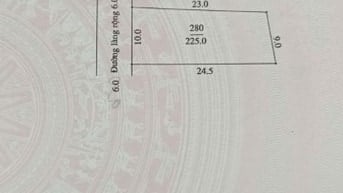 Chính chủ 225m full thổ gần hồ văn sơn chương mỹ hà nội