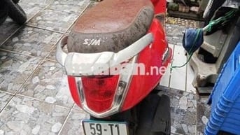 SYM Attila màu Đỏ,có Fi,bstp