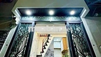 2tỷ 55 bán nhà đẹp Quận 6, dt 12 m2, 4 tầng, sổ riêng