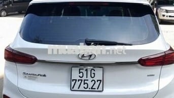 Santafe đăng ký 2019. Bản full máy xăng cọp