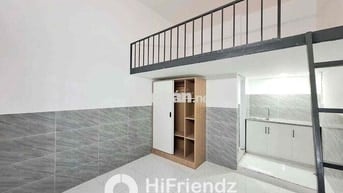 TRỐNG SẴN 1 PHÒNG MỚI XÂY - GÁC CAO - FULL NỘI THẤT - BẢO VỆ 24/24