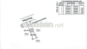 Bán đất mặt tiền TVH 05, sát bên KCN Đại Đăng