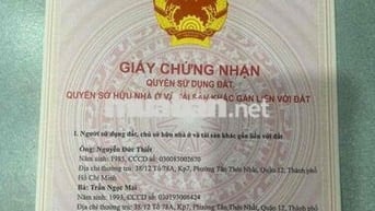 cần bán đất mặt tiền đường giồng lớn full thổ cư 283m