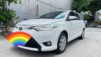 Toyota Vios 2016 số sàn màu trắng