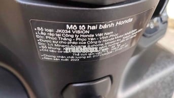 Honda Vision 2023 Xanh nhám 5000 km