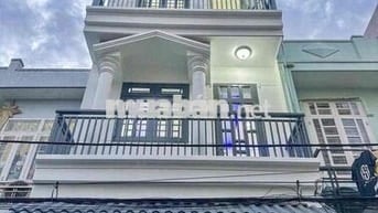 nhà cần bán gấp 4 tầng 5pn 5wc sân thượng, hẻm 6m gần chợ Liên Khu 5 6