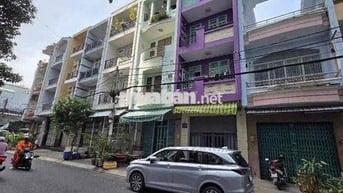 Nhà mặt tiền 4 tầng Bình Phú Q6 đẹp 66m2( 4m x 17m)