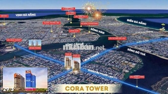 Căn hộ 1PN +, dự án Cora Tower Đà Nẵng