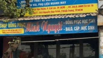 Cho thuê nhà mặt đường Lê Văn Thịnh , p Cát Lái 