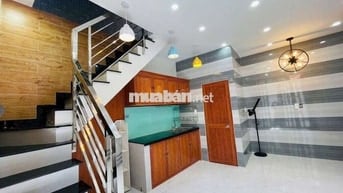 Nhà hẻm oto phạm văn chiêu p14 dt 5x5m 1 lầu 2pn full nội thất