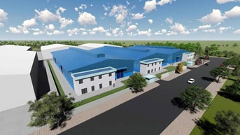 Kho xưởng cho thuê khu công nghiệp thái hòa long an , DT: 25,000m2
