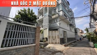 Bán nhà góc 2MT Cư Xá Phú Lâm A, 4 x 18m, 4 tấm, 10.5 tỷ