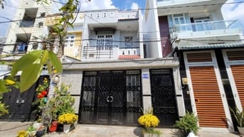 Nhà Hẻm 8m Bình Trị Đông 6x15=90m2, 2Tầng, 4PN 3WC Thẳng Trục Tên Lửa