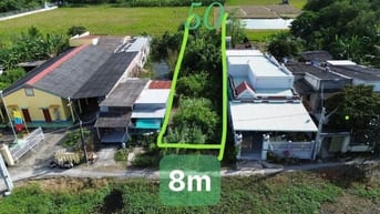 BÁN ĐẤT 406,2M2 GCĐ TIỀN GIANG  GẦN UBND XÃ TĂNG HOÀ SHR HXH SÁT MT  