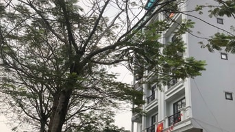 Nhà mặt phố Bờ Sông Sét, 65m2 x7T thang máy,oto vào nhà KD, buôn bán.