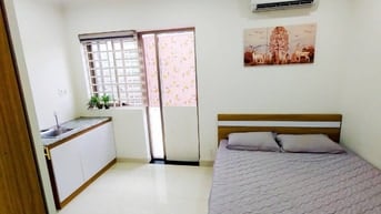 Cho Thuê Phòng Trọ Full Nội Thất , Có Thang Máy , Hầm Gửi Xe