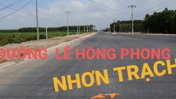 Bán Gấp Đất Đường Lê Hồng Phong Nhơn Trạch Giá Rẻ. 