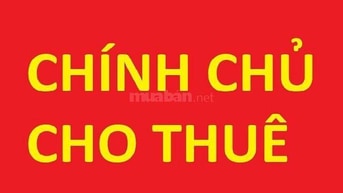 Chính chủ cho thuê nhà làm văn phòng, Ngõ 19 Trần Quang Diệu
