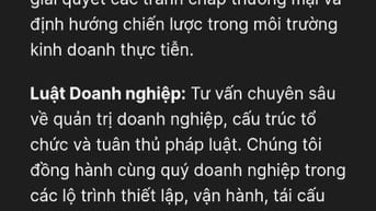 DỊCH VỤ PHÁP LÝ DÀNH CHO CÁ NHÂN VÀ DOANH NGHIỆP TẠI TÂN ĐỊNH, TP.HCM