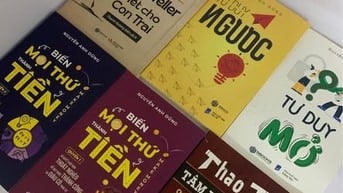 Thanh lý thùng sách giảm 40% giá bìa