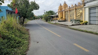 Bán đất thổ cư mặt tiền đường Huyện 24, cách chợ Cần Đước 3km