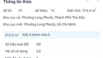 Đất MT đường 8, Long Phước Q9, dt 1000m2 giá 9.7 tỷ