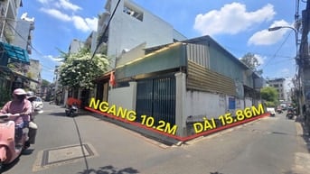 CĂN Góc 2 mẶT Hẻm -DT 10X16- hẺM 8M nGUYỄN hỮU TIẾN - NHỈNH 9.9 tỷ