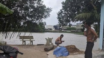 Đất full thổ cư 2 mặt tiền đường hướng ra bờ sông Vàm Cỏ Đông