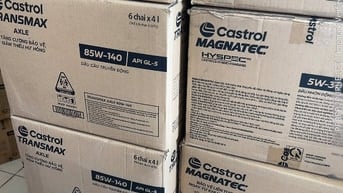 Đơn giá dầu nhớt Castrol, Shell, Saigon Petro, Mobil 2026