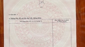 Cần tiền ra gấp lô đất giá rẽ khv ấp Lăng Cần Đước