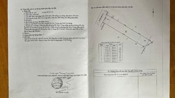 Bán đất mặt tiền Bàu Giã, Phước Vĩnh An, Củ Chi, 1.529m² thổ cư 