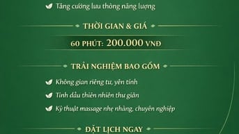 KTV Nam nhận massage bấm huyệt cho Nữ tại saigon
