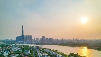 Căn hộ bán tại River Garden Thảo Điền tầng trung view đẹp 3PN 132m2