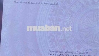 Chính chủ bán đất thổ cư-Phường Ninh Chữ Khánh Hoà