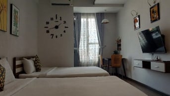 CHO THUÊ CĂN HỘ STUDIO TIỆN NGHI TRANG THIẾT BỊ CAO CẤP 3SAO SIÊU THỊ,