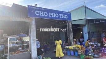 NỀN ĐẸP RẠCH NƯỚC LẠNH GẦN CHỢ PHÓ THỌ- DT: 8 X 17